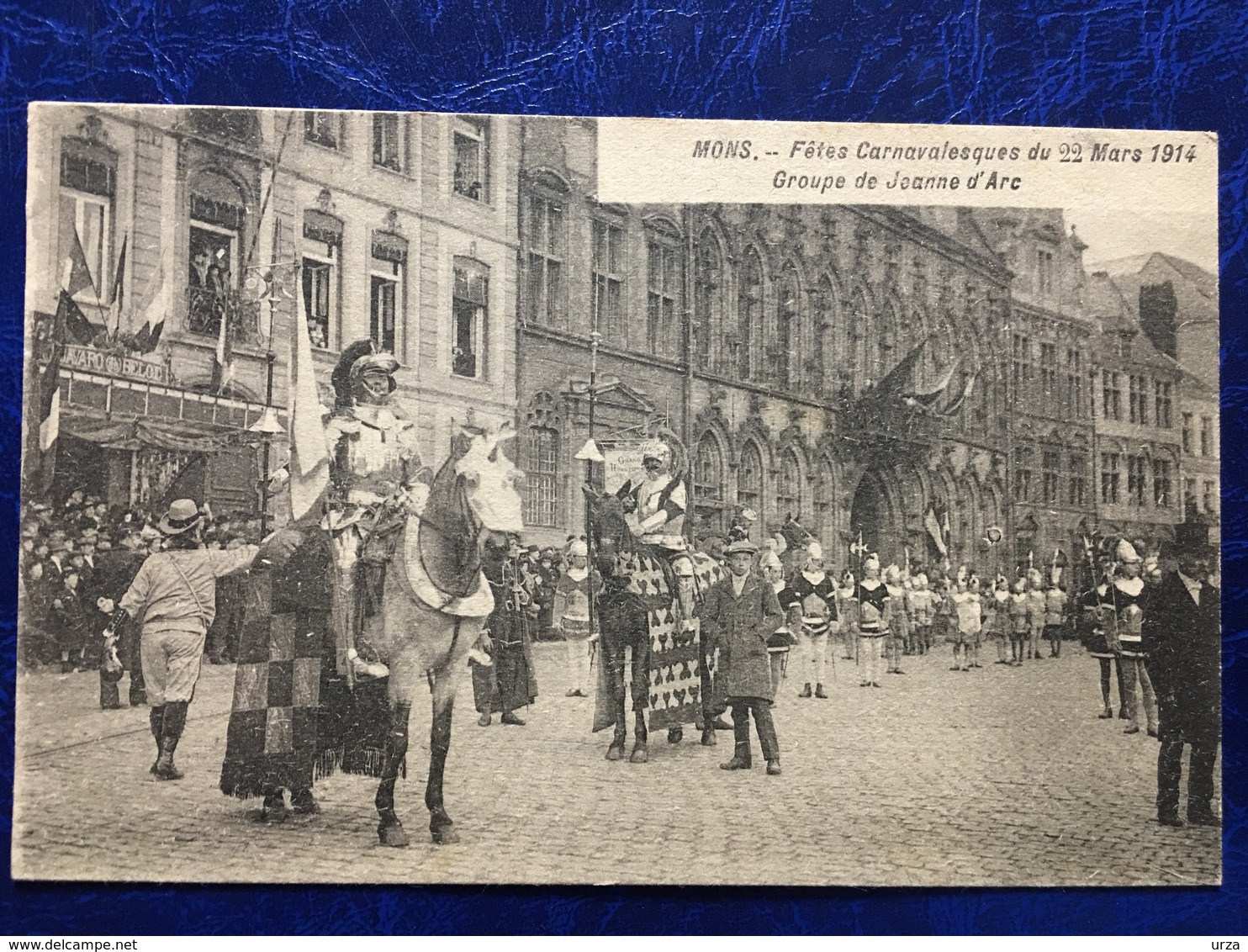 Mons/-les Fêtes Carnevalesques Du 22 Mars 1914-lot De 8 Cpa-animée - Mons