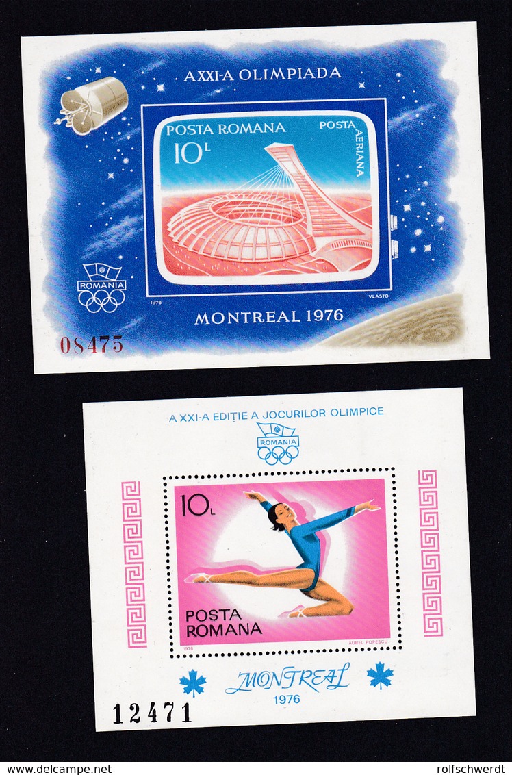 Olympische Sommerspiele Montreal 1976, Blockpaar ** - Other & Unclassified