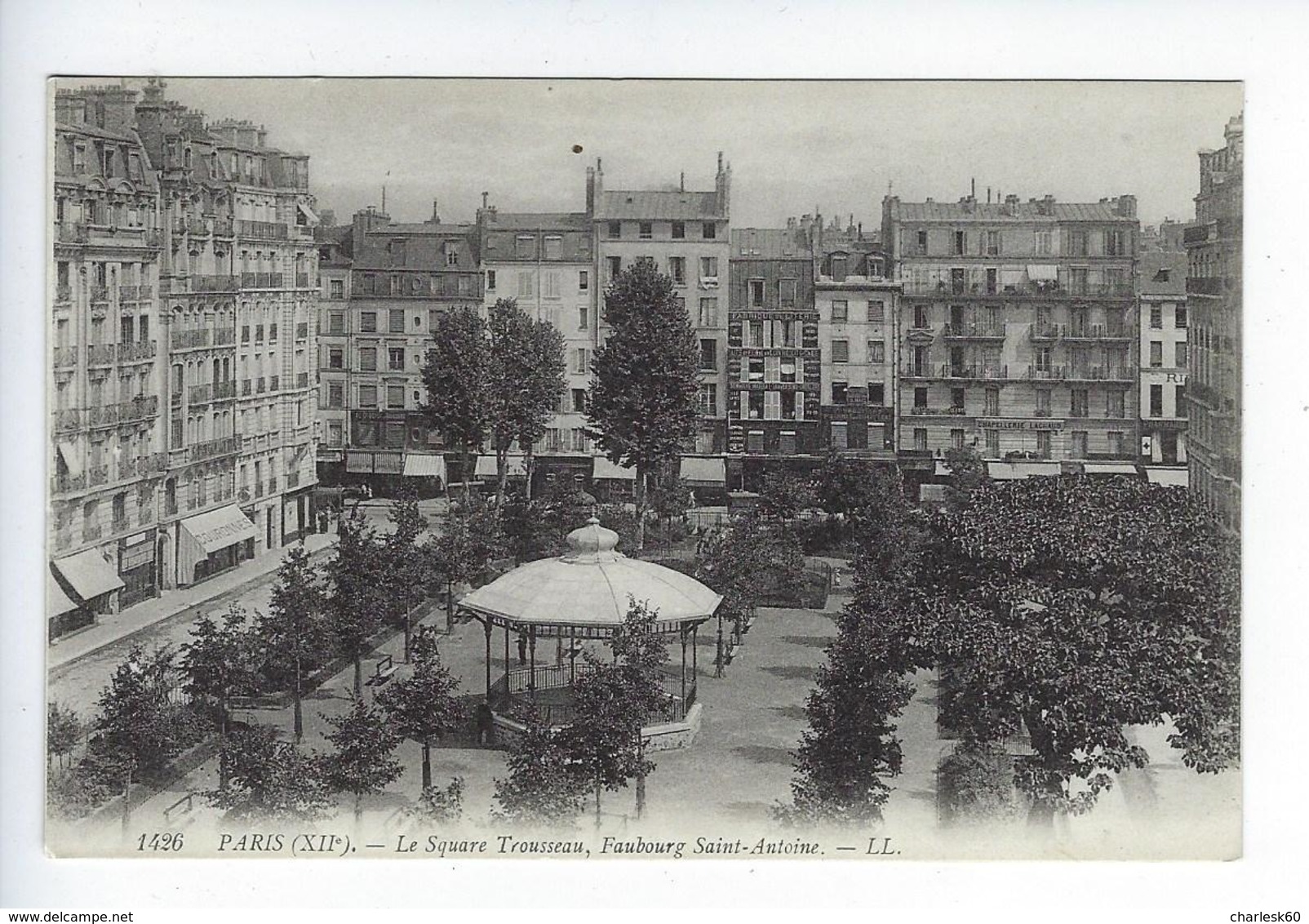 CPA Paris 12 Paris Le Square Trousseau Faubourg Saint Antoine - Arrondissement: 12