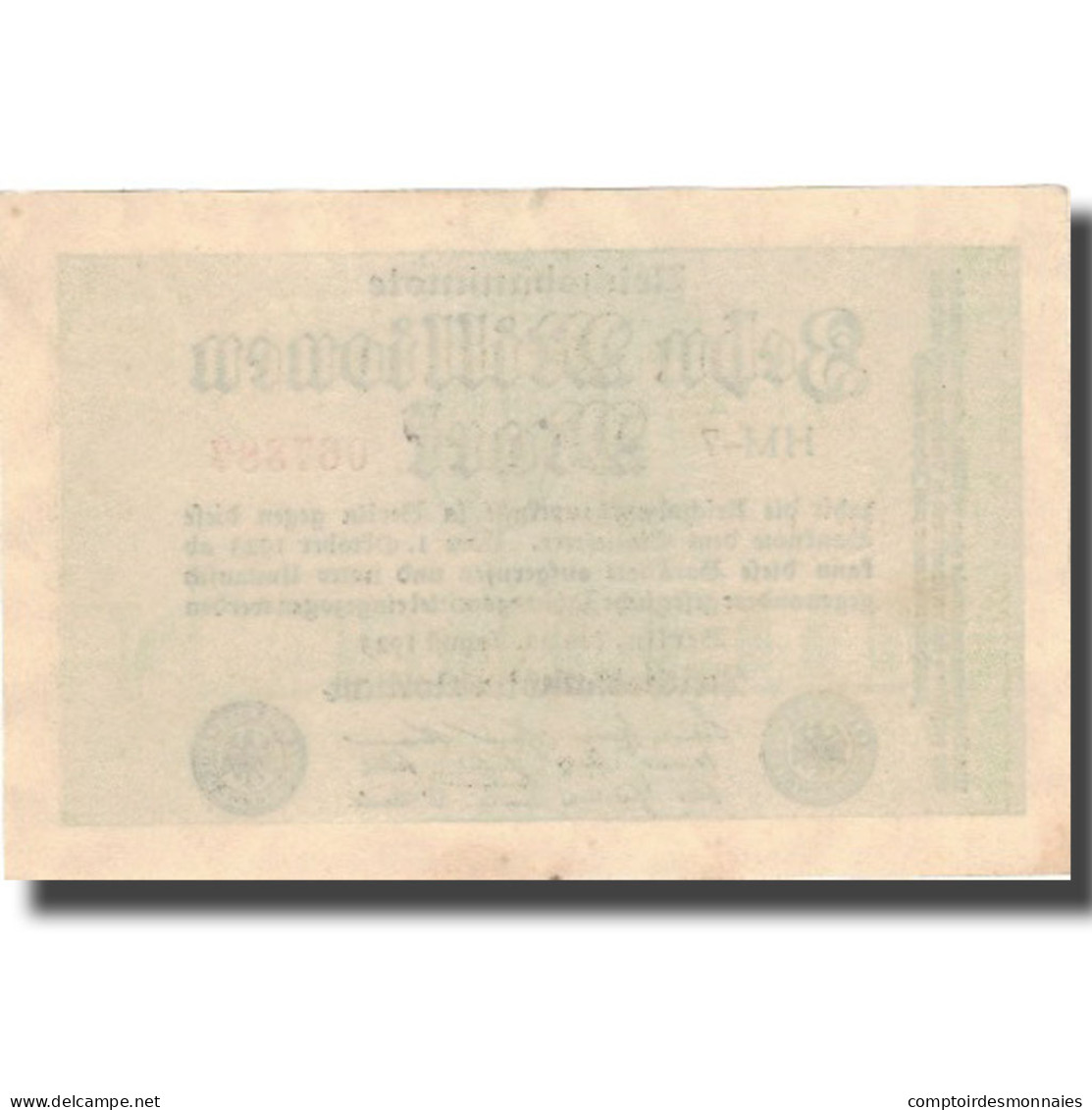 Billet, Allemagne, 10 Millionen Mark, 1923, 1923-08-22, KM:106a, SUP - 10 Millionen Mark