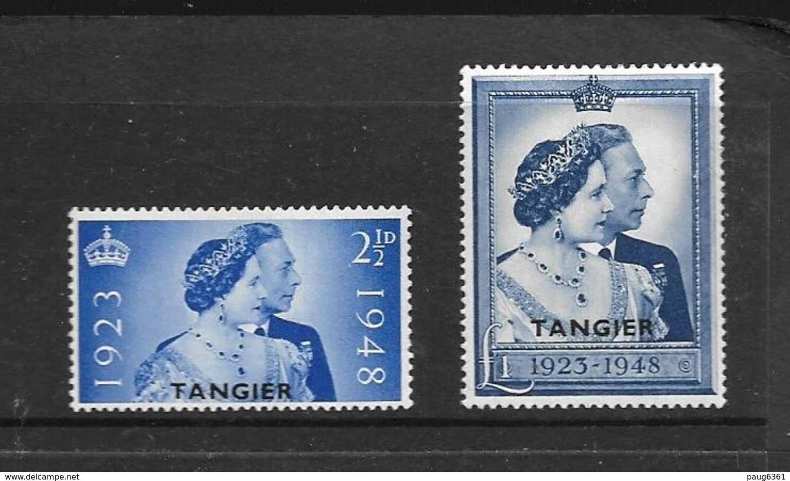 TANGER 1948 NOCES D'ARGENT  YVERT N° NEUF MLH* - Uffici In Marocco / Tangeri (…-1958)