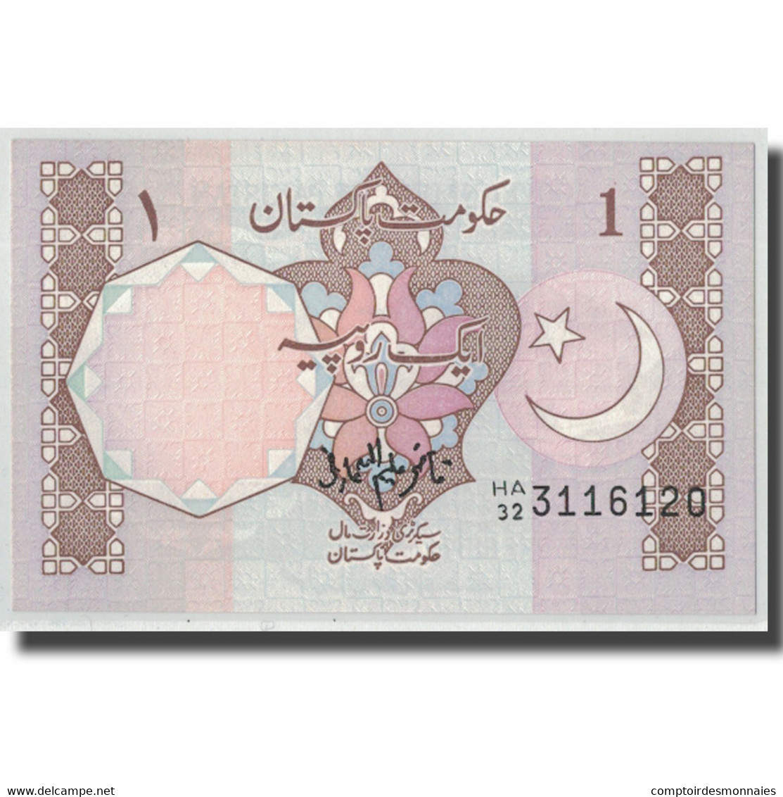 Billet, Pakistan, 1 Rupee, KM:27j, NEUF - Pakistan