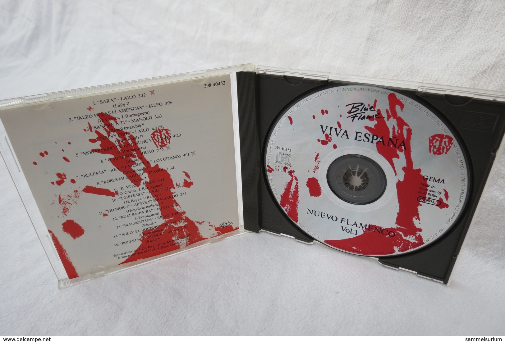 CD "Viva Espana" Nuevo Flamenco Vol. 1 - Otros - Canción Española