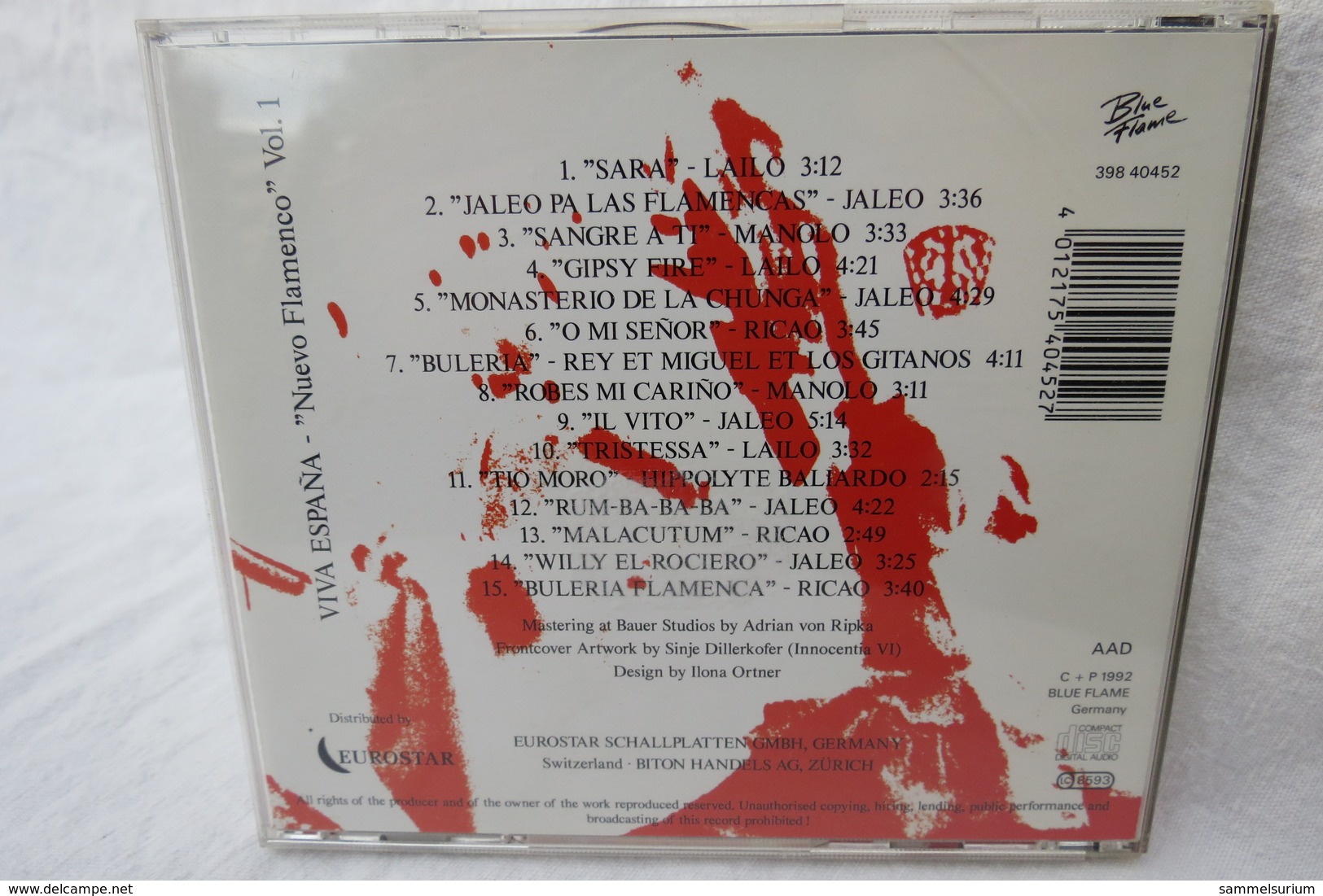 CD "Viva Espana" Nuevo Flamenco Vol. 1 - Otros - Canción Española