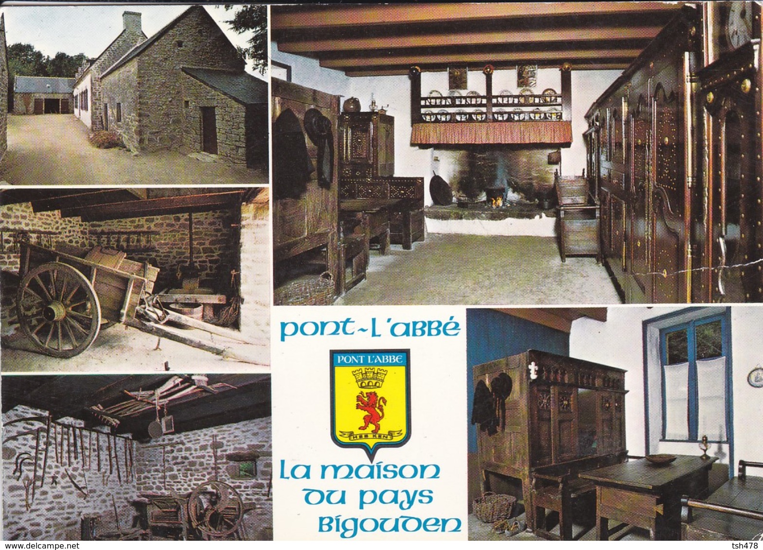 29----PONT-L'ABBE--la Maison Du Pays Bigouden--multi-vues--( Blason )--voir 2 Scans - Pont L'Abbe