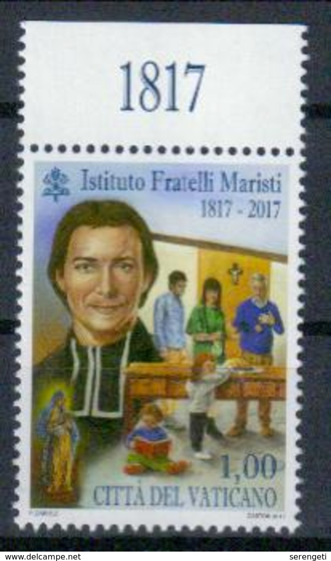 Vatikan '200 J. Maristenbrüder, Marzellin Champagnat' / Vatican 'Marist Brothers, Marzellin Champagnat' **/MNH 2017 - Other & Unclassified