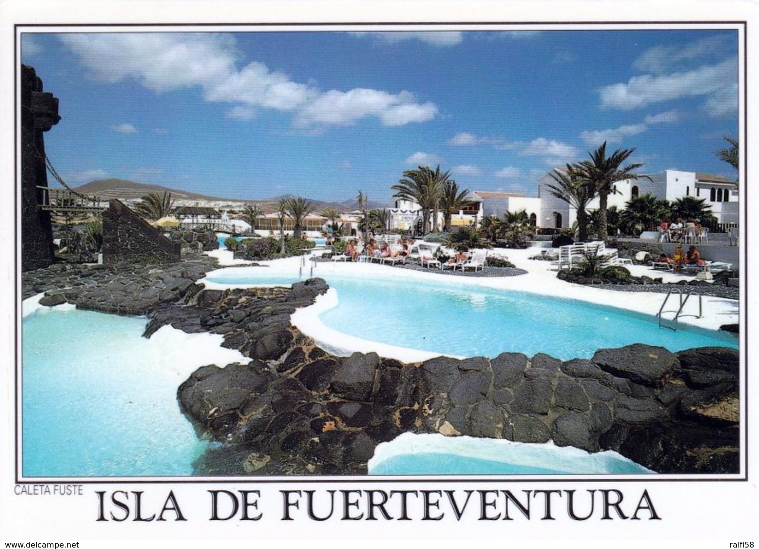 1 AK Insel Fuerteventura * Swimmingpool In Caleta De Fuste - Ein Ort In Der Gemeinde Antigua * - Fuerteventura