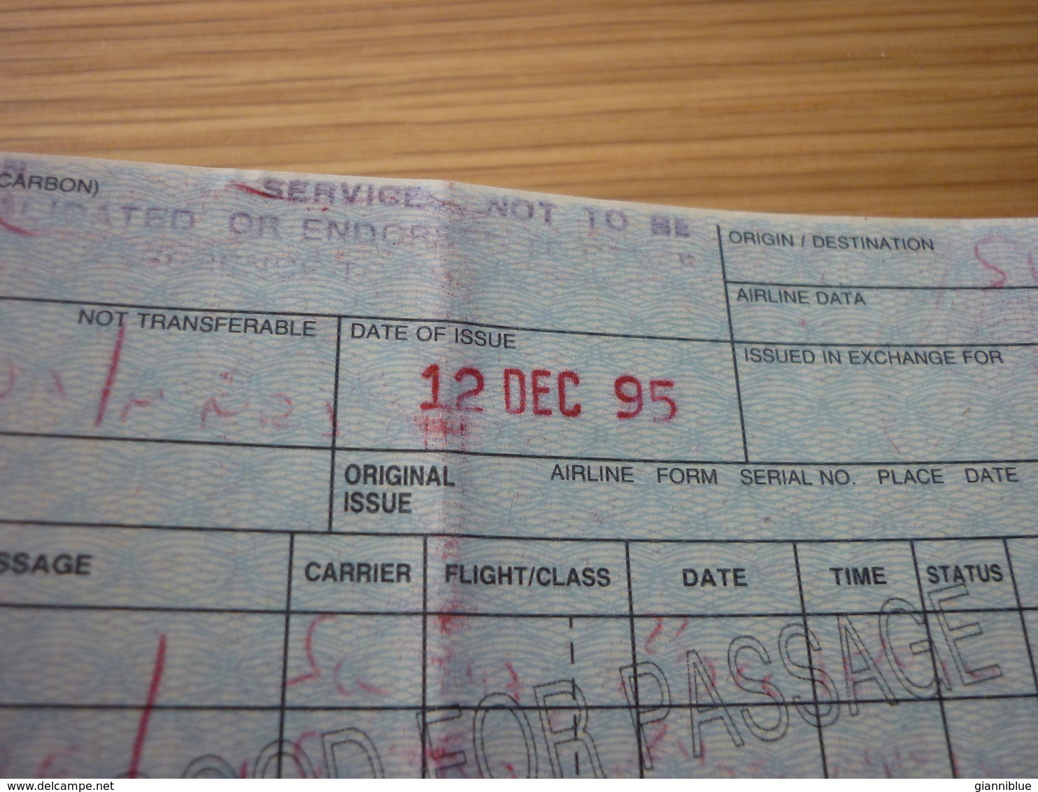 Greece Greek Athens-Singapore Singapore Airlines old '90s passenger ticket and baggage check