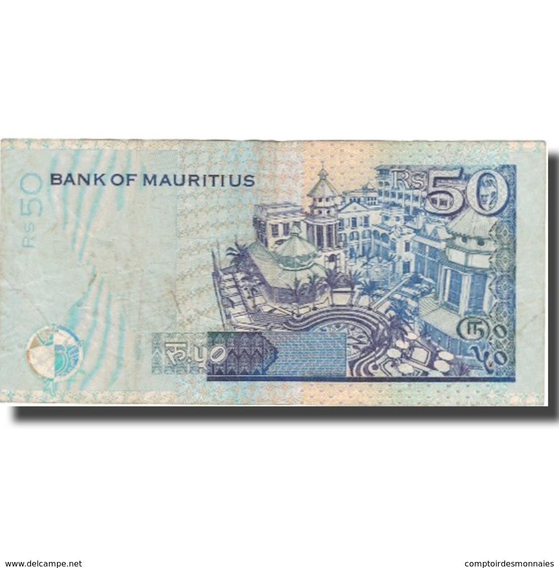 Billet, Mauritius, 50 Rupees, 2006, 2006, KM:50d, TTB - Maurice