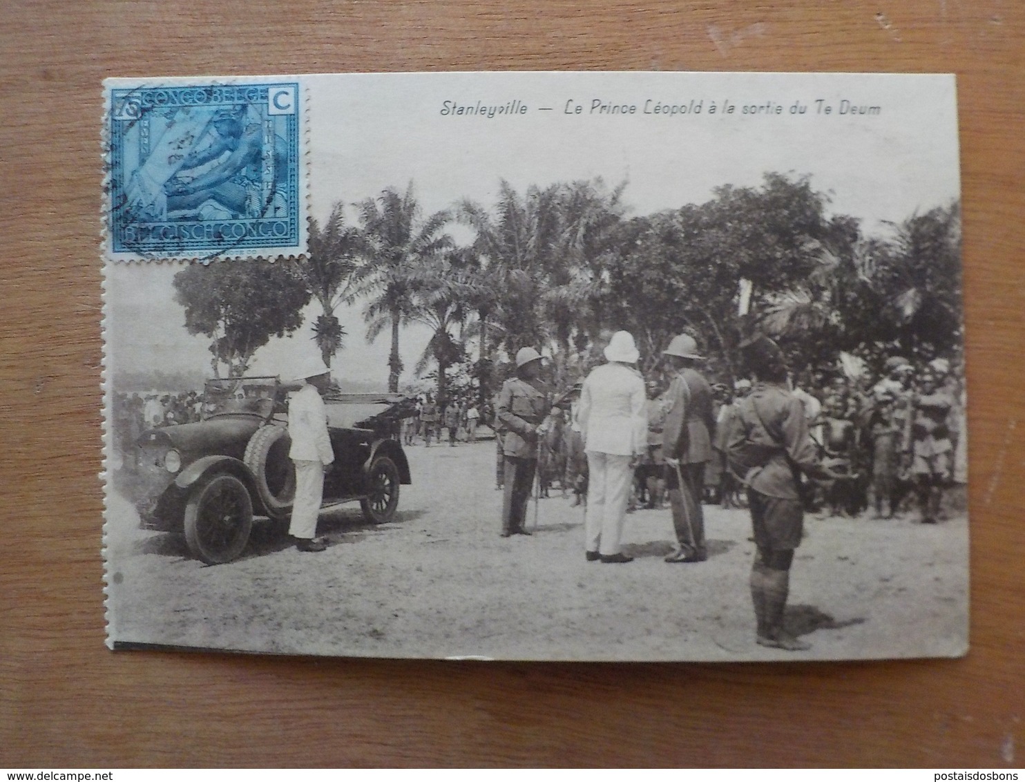 8061) Congo Belge Stanleyville Le Prince Leopold A La Sortie Du Te Deum Maingain - Kinshasa - Léopoldville