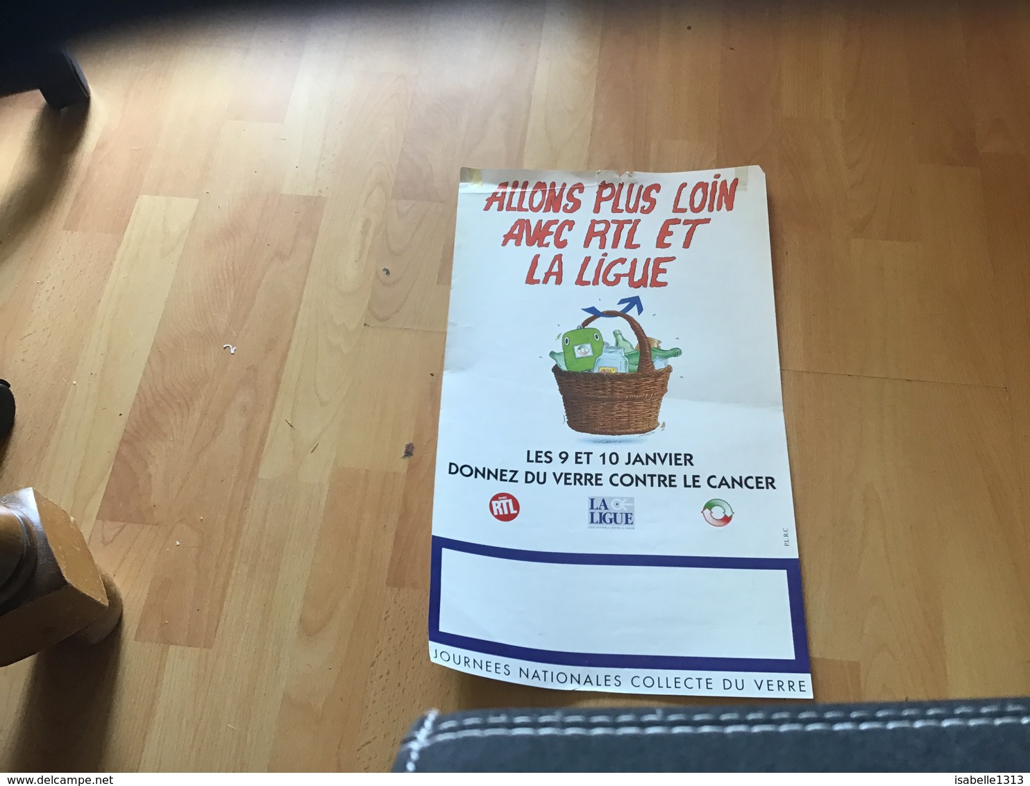 Affiche Allons Plus Loin Avec RTL Et La Ligue Donner Du Vert Contre Le Cancer La Ligue RTL - Affiches