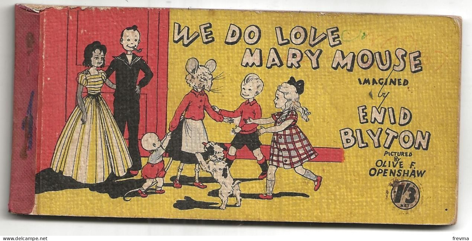 We Do Love Mary Mouse By Enid Blyton 1958 - Autres Éditeurs
