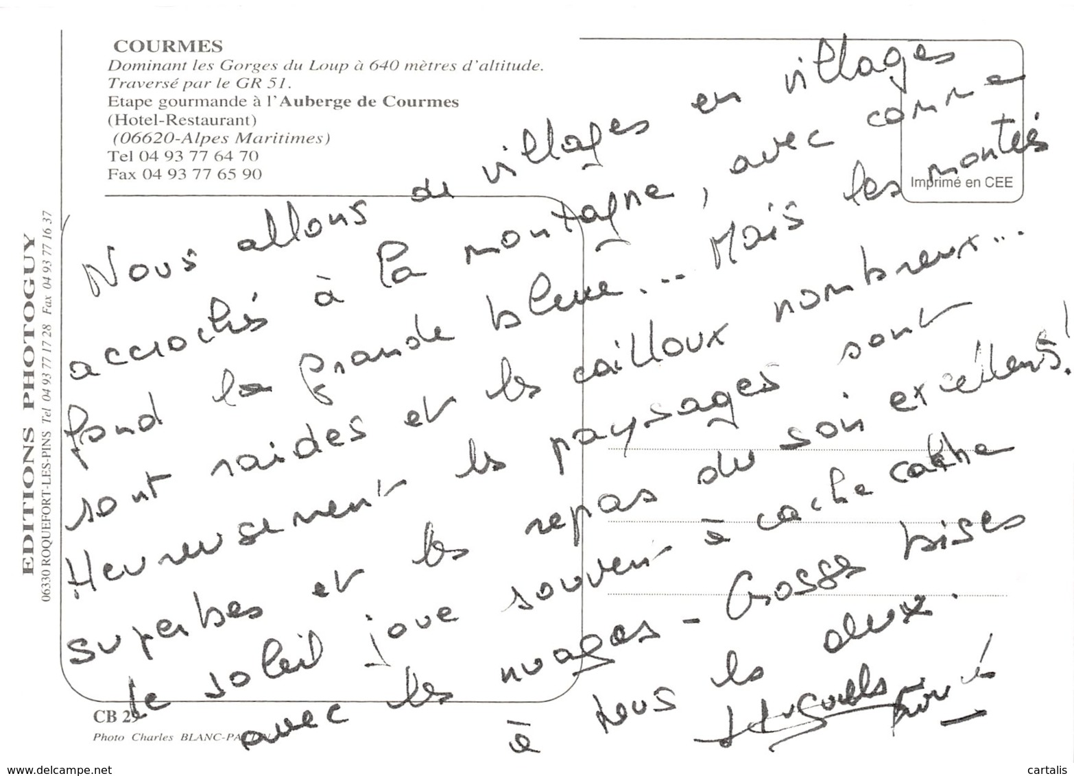 06-COURMES-N°C-4345-D/0043 - Autres & Non Classés