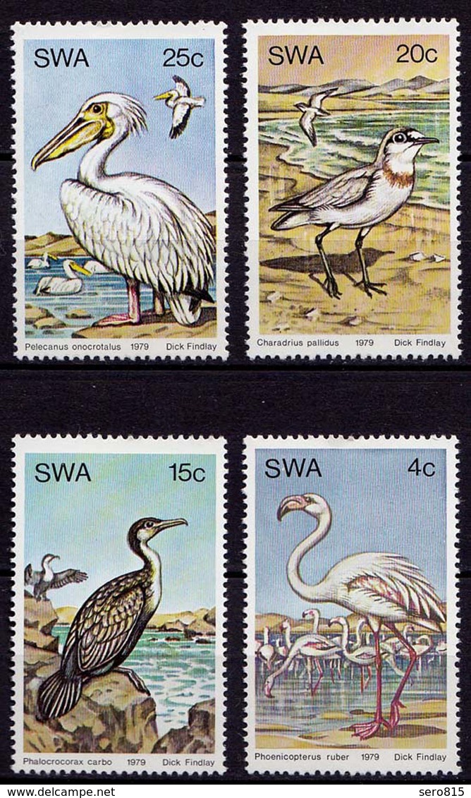SWA Vögel Birds Wildlife 1979  Mi. 458-461 (9482 - Autres & Non Classés