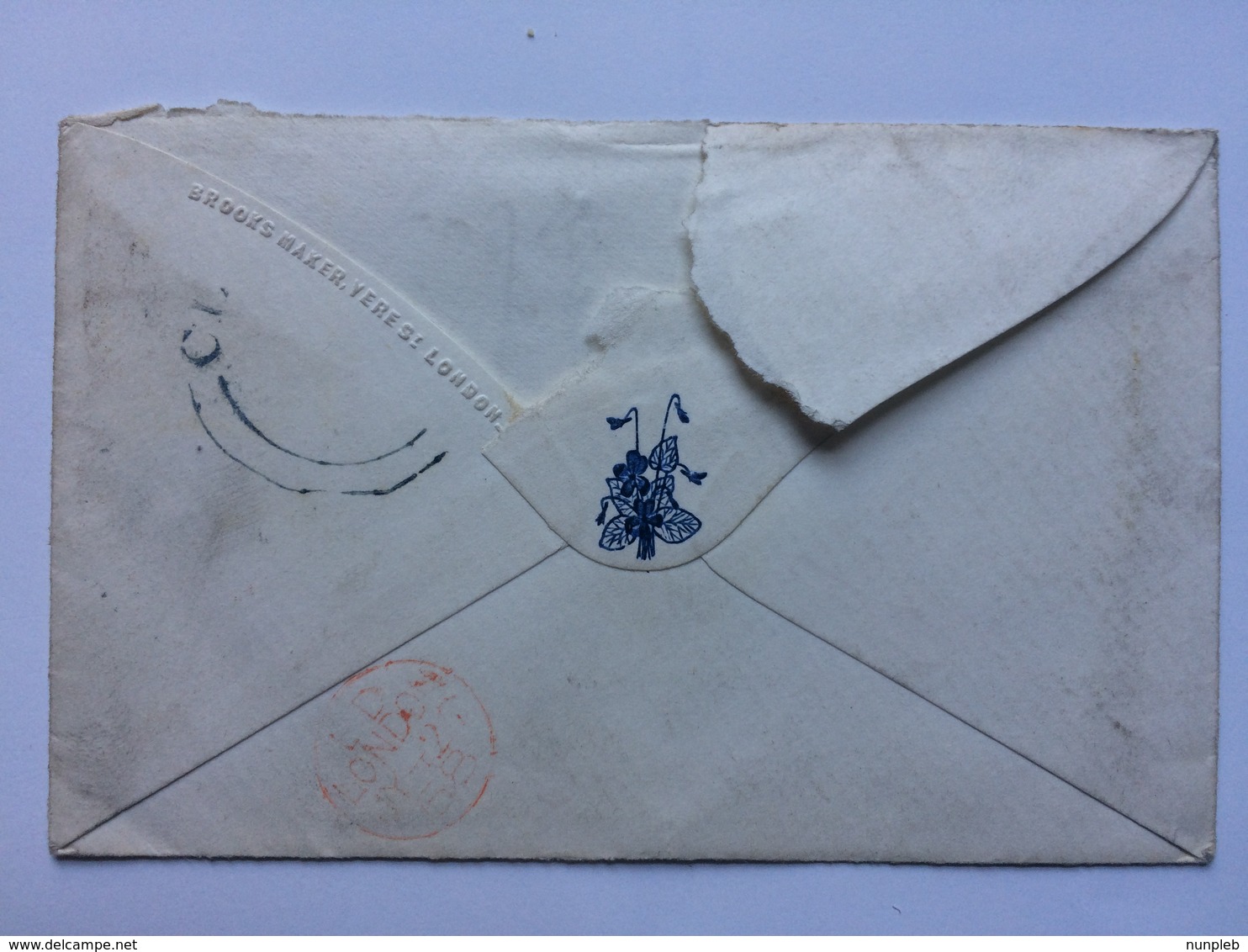 GB - Victoria 1858 Cover Lancaster To London Tied With 1d Star - Lettres & Documents