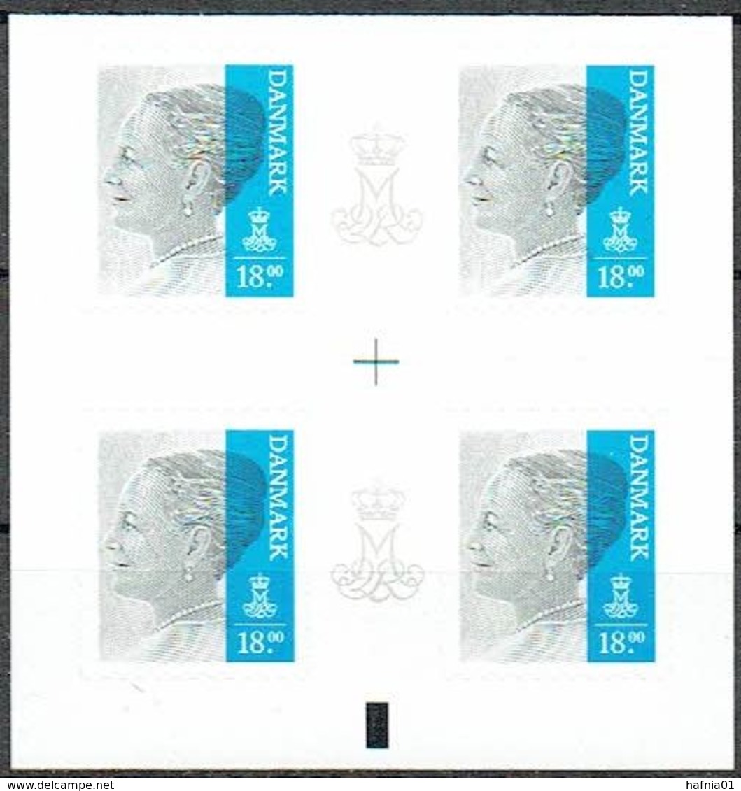 Denmark 2014.  Queen Margrethe II.  Michel 1765 X 4  MNH. With Marking. - Ungebraucht