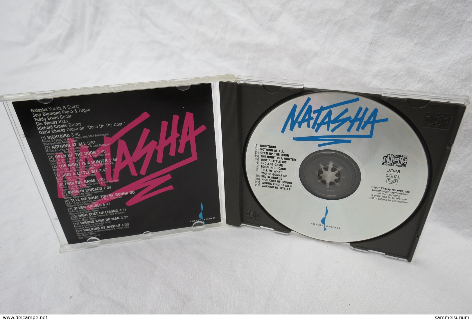 CD "Natasha" Natasha - Blues