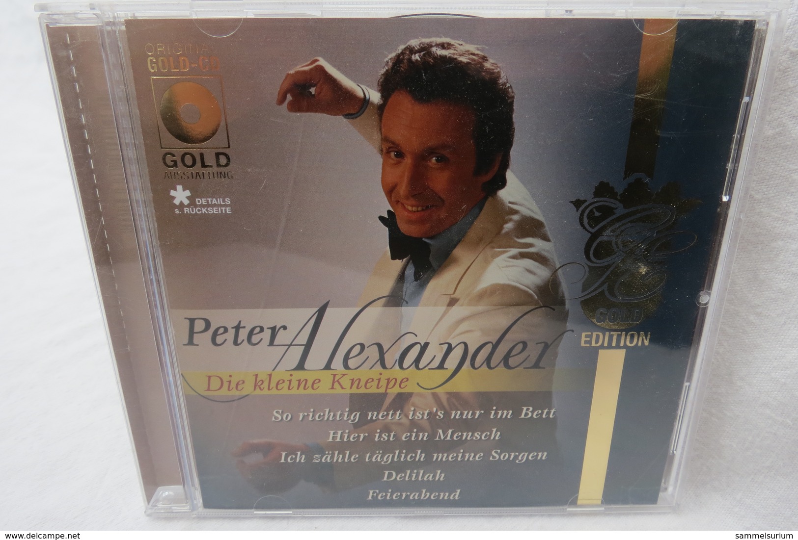 CD "Peter Alexander" Die Kleine Kneipe, Gold Edition - Autres - Musique Allemande