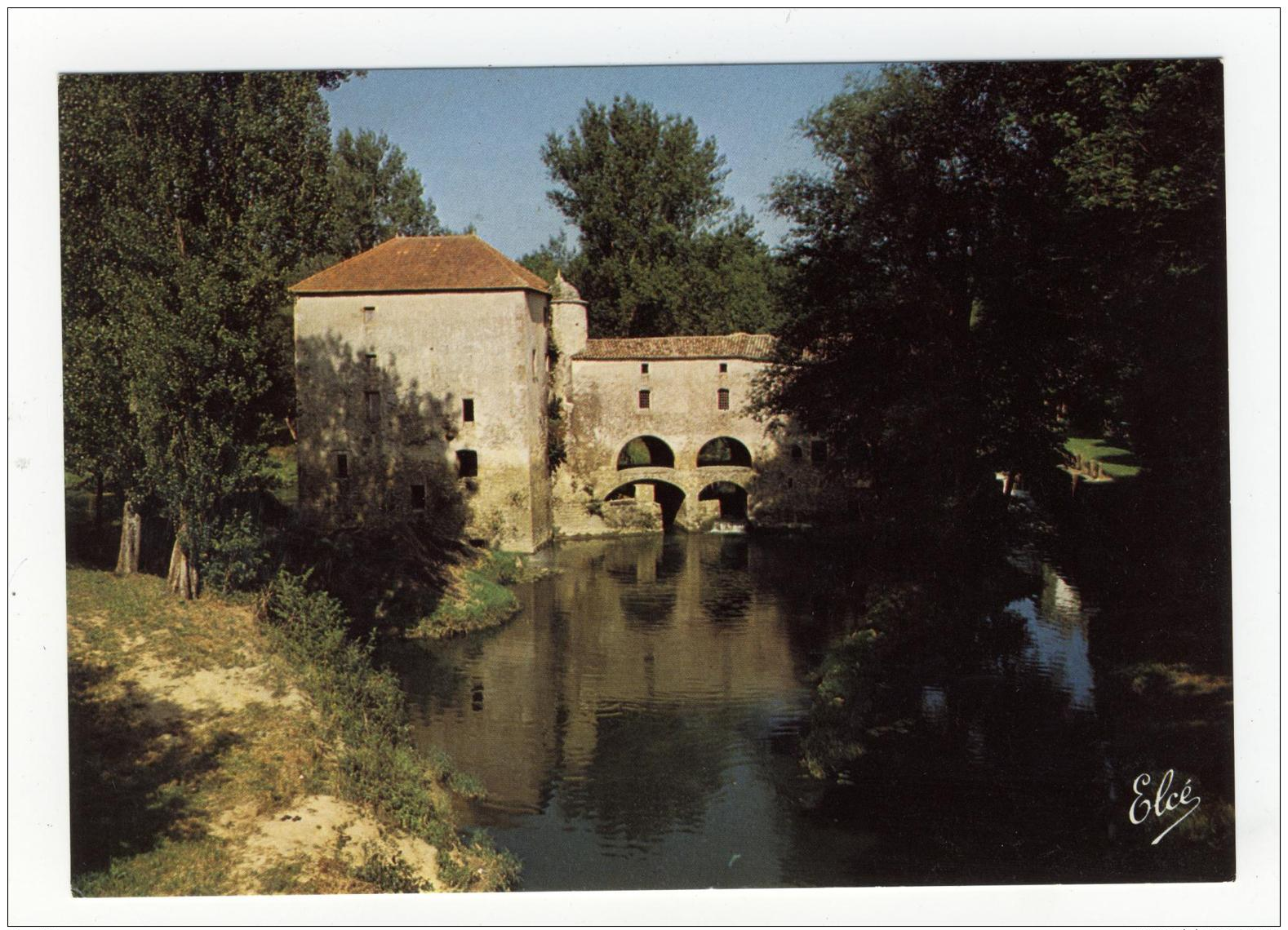 CPM Bagas Près De La Réole  Vieux Moulin à Eau Sur Le Dropt.ed : Elcé Num 7796 - Autres & Non Classés