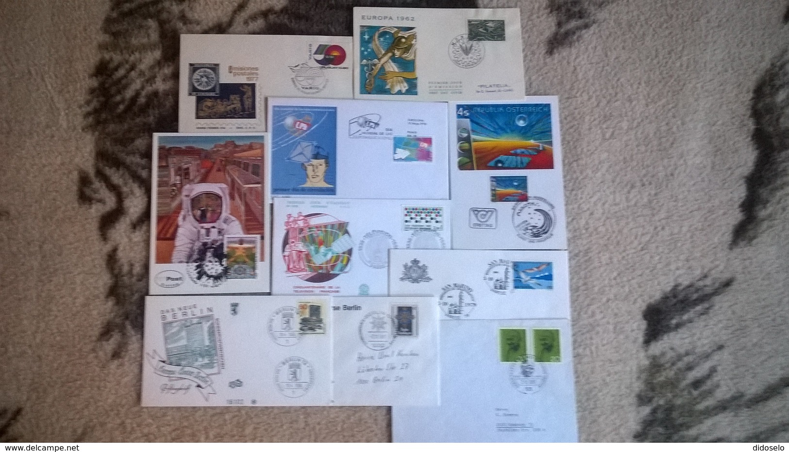 Small Lot Of 10 Covers, FDC,MC... - Sammlungen (ohne Album)