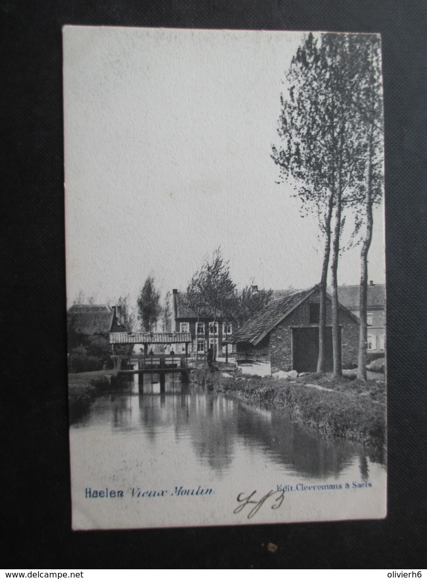 CP BELGIQUE (M1818) HAELEN HALEN (2 VUES) Vieux Moulin Edit. Cleeremans & Saels - Halen