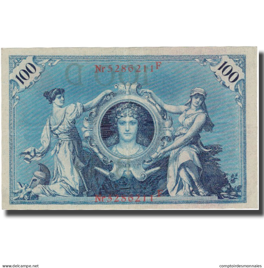 Billet, Allemagne, 100 Mark, 1908, 1908-02-07, KM:33a, TTB+ - 100 Mark