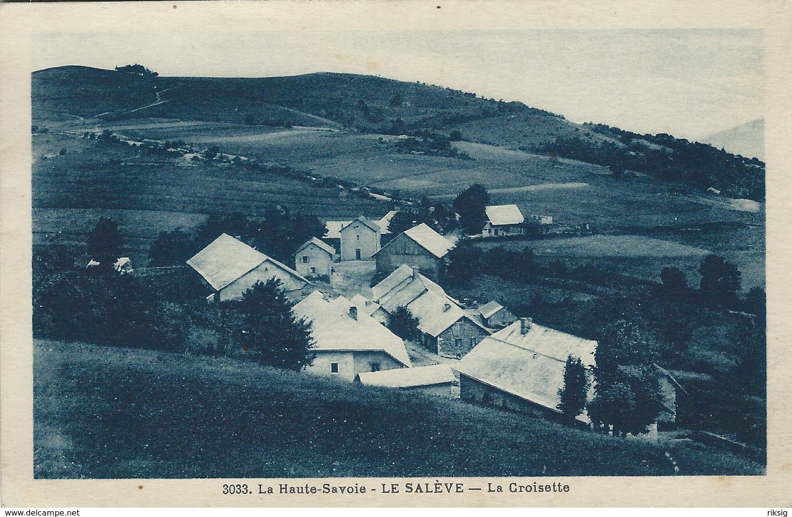 La Haute Savoie - Le Sal`eve - La Croisette.Sent To Switzerland 1930.  France.   S-4315 - Autres & Non Classés