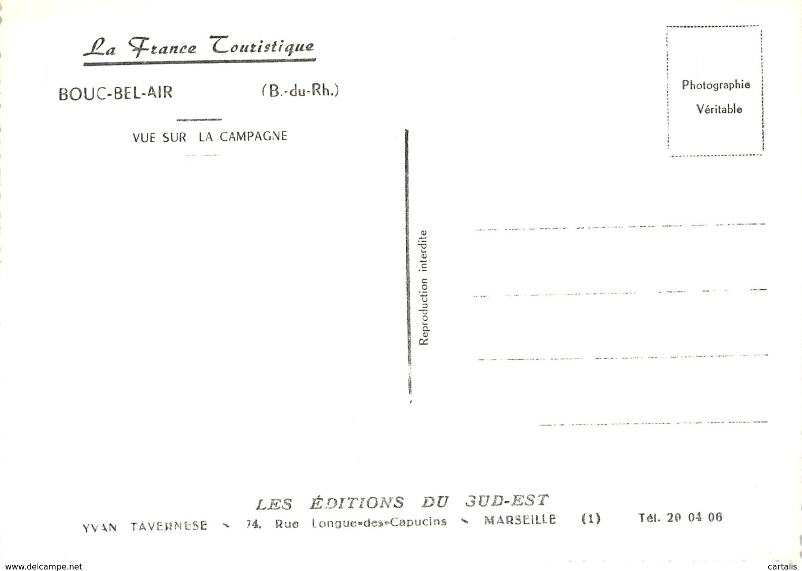 13-BOUC BEL AIR-N°C-4355-C/0071 - Other & Unclassified