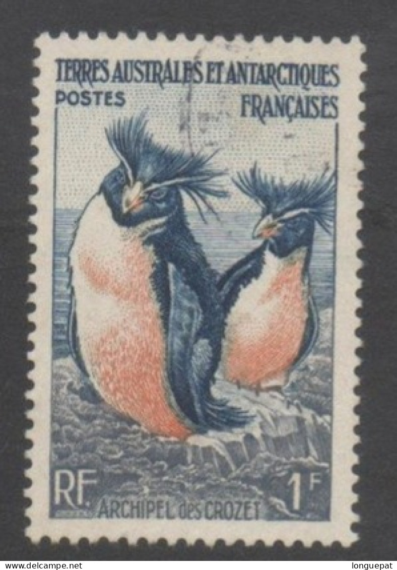 TERRES AUSTRALES Et ANTARCTIQUES Fçaises - Faune - Manchots Gorfous (Crozet) - Used Stamps