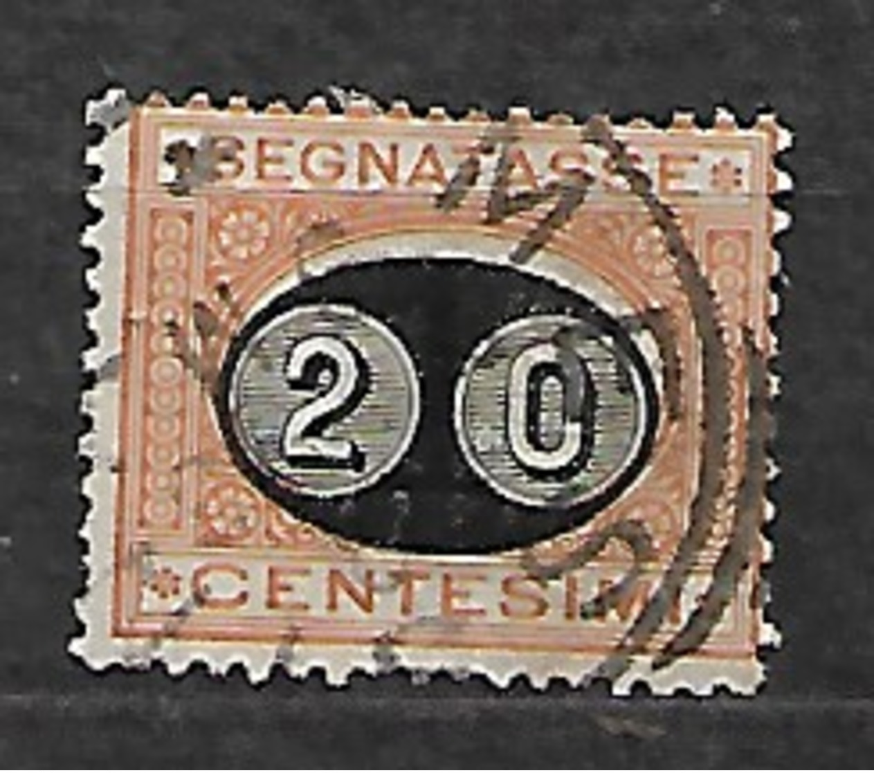 #467# ITALIA, ITALY YVERT TAXE 23 USED. - Segnatasse