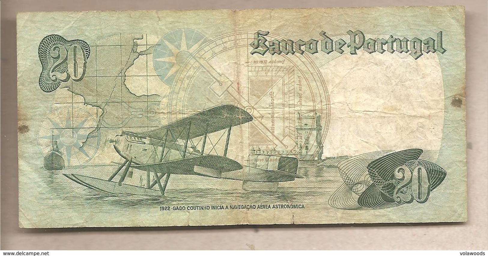 Portogallo - Banconota Circolata Da 20 Escudos P-176a.3 - 1978 - Portugal