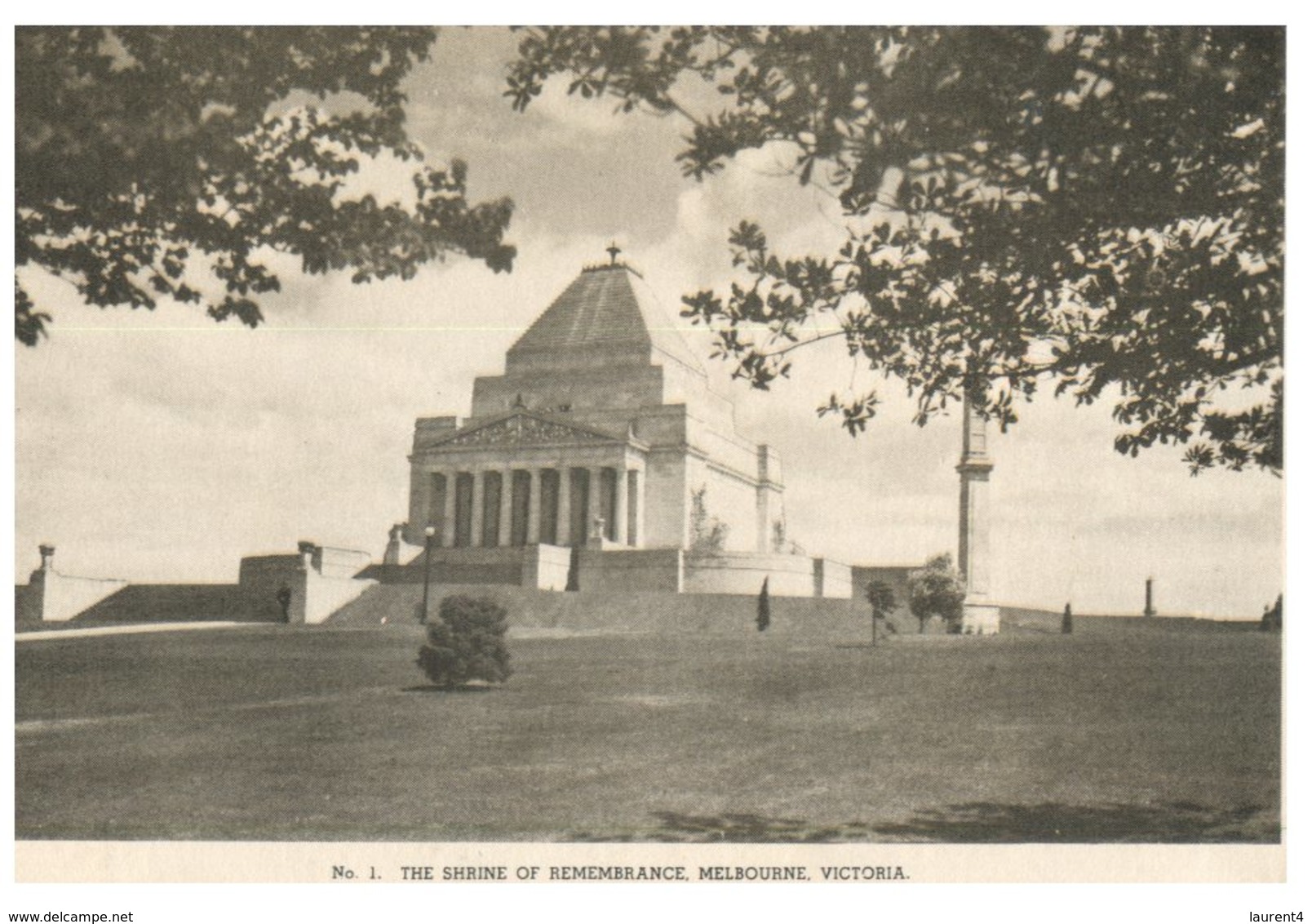 (1000) Australia Very Old Postcard - Victoria - Melbourne Shrine Of Remembrance (1 - 4 -6) 3 Postcards - Outback