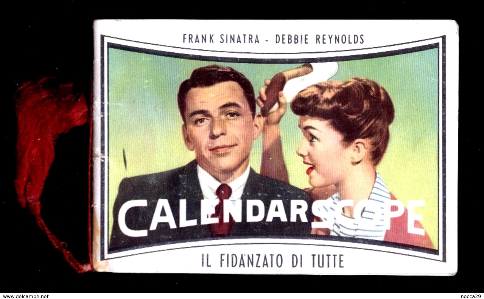 CALENDARIETTO 1958 STAR HOLLYWOOD MARLON BRANDO  MARILYN MONROE FRANK SINATRA JAMES DEAN ( K467 ) - Small : 1941-60