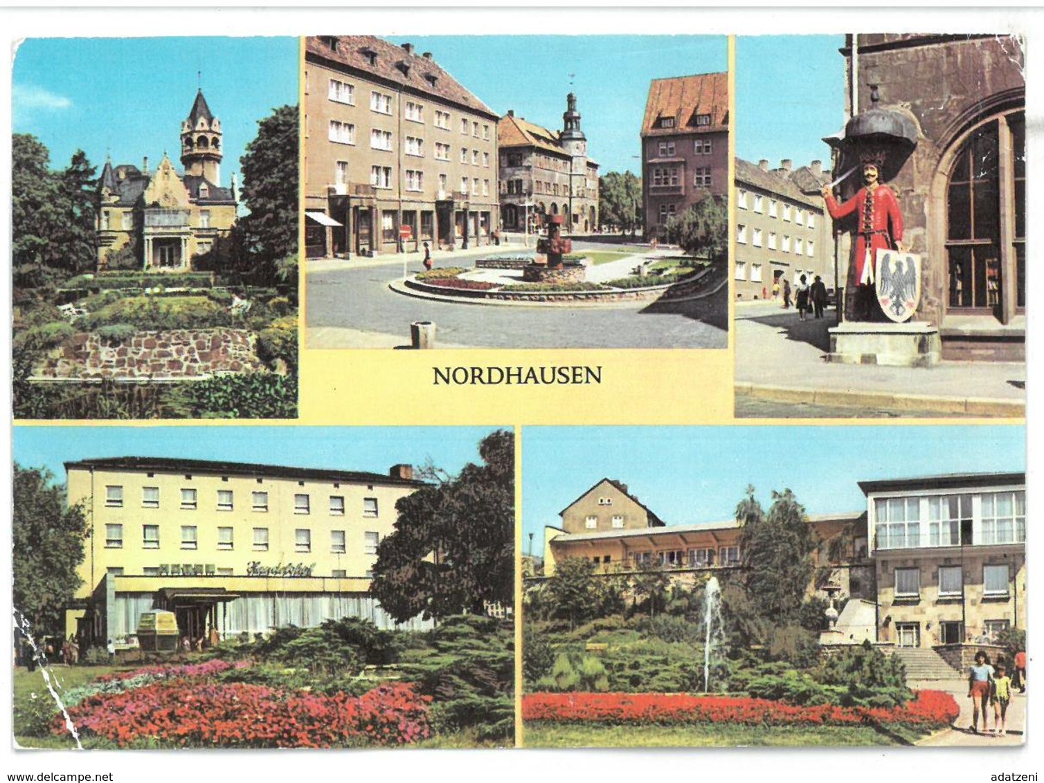 Germania Nordhausen Non Viaggiata - Nordhausen