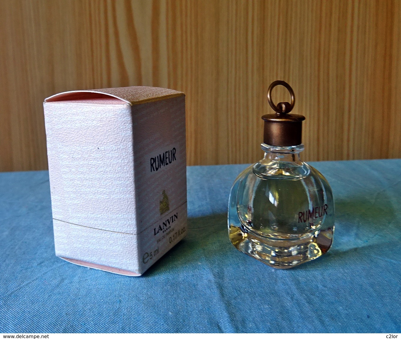 Miniature  "RUMEUR" De LANVIN  Eau De Parfum 5 Ml Dans Sa Boite (M076) - Miniatures Womens' Fragrances (in Box)