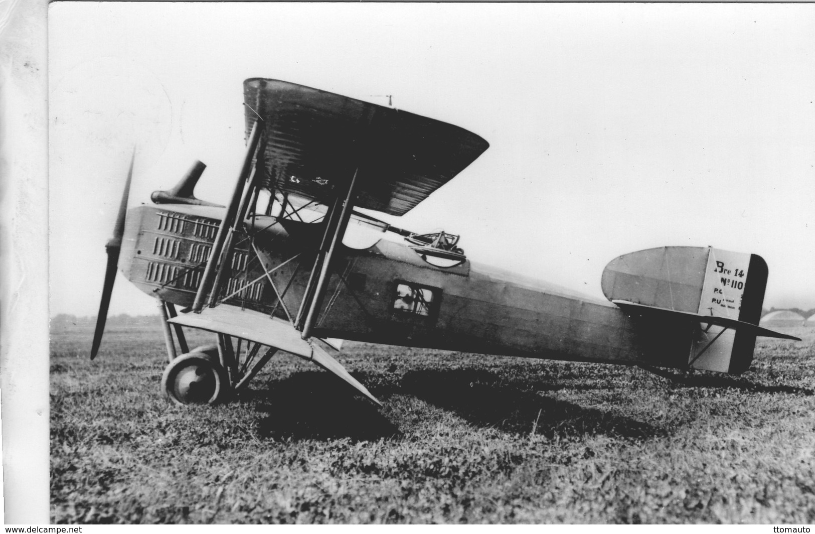 Bréguet XIV  -  Biplan France  -  Collection Transfusine  CP (22AV) - 1914-1918: 1st War