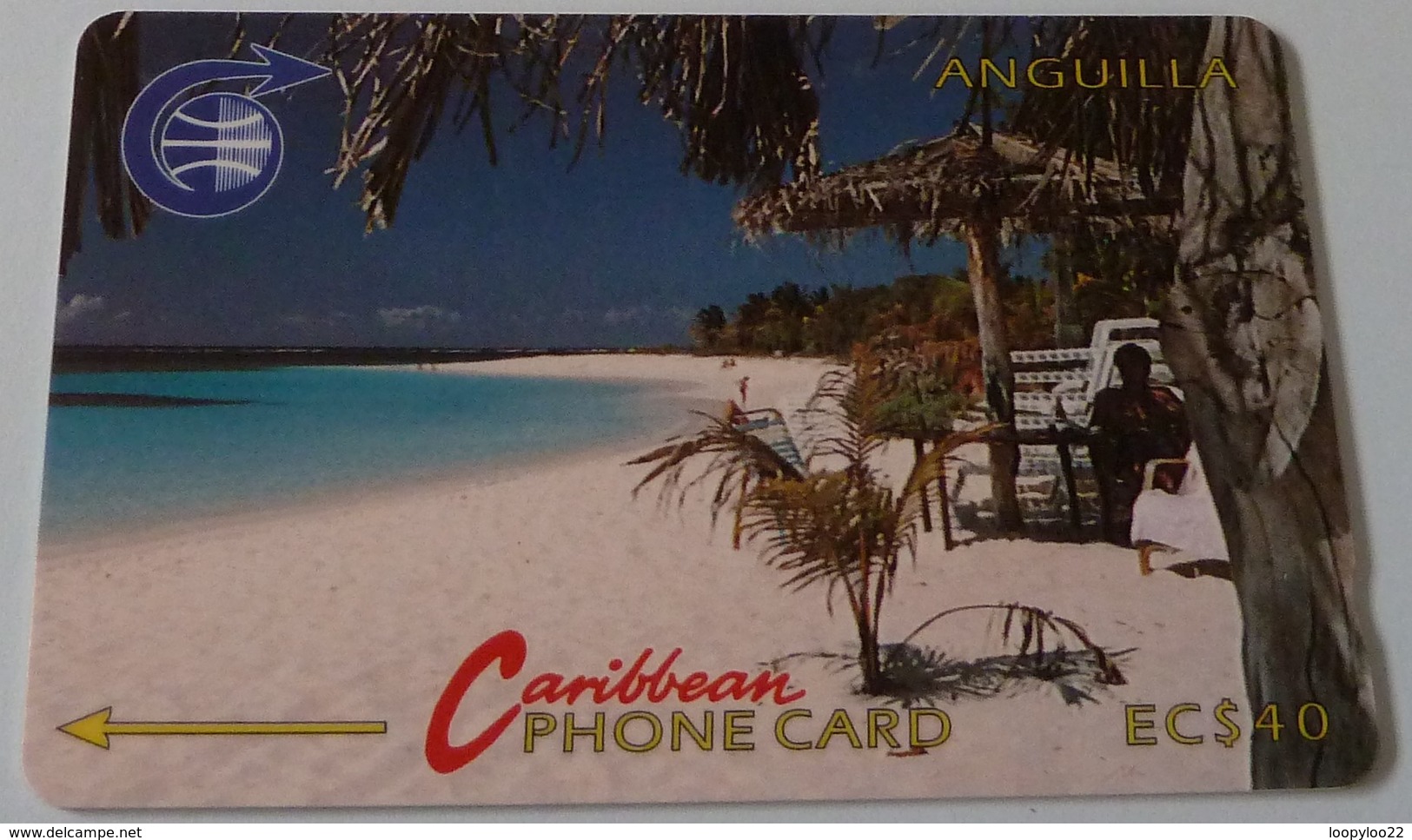 ANGUILLA - GPT - ANG-3B - 3CAGB - Shoal Bay Bar - $40 - Used - Anguilla