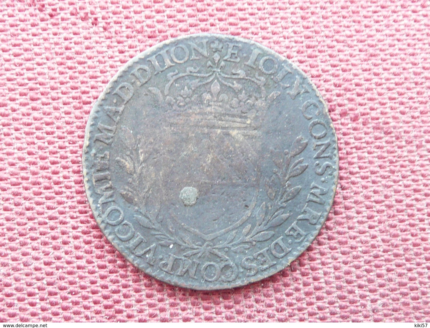 FRANCE Jeton De Maire De La Ville De Dijon 1605 RARE - Royal / Of Nobility