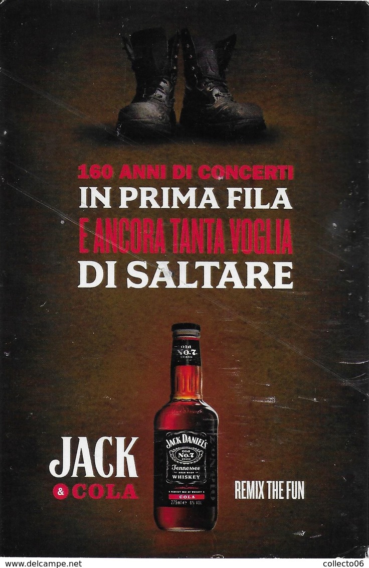 Carte Postale Promotionnelle Jack Daniels - Reclame