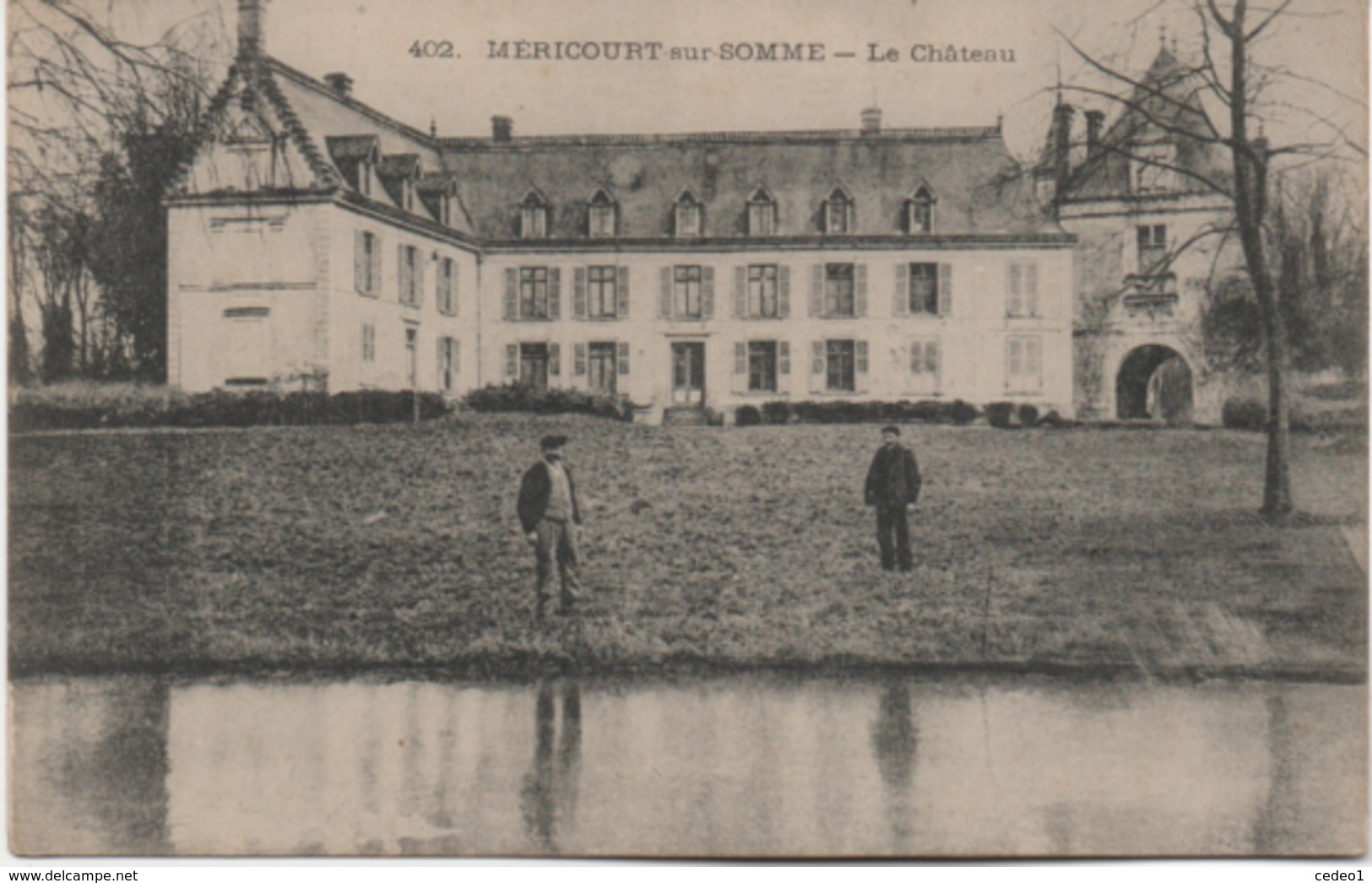 MERICOURT SUR SOMME  LE CHATEAU - Autres & Non Classés