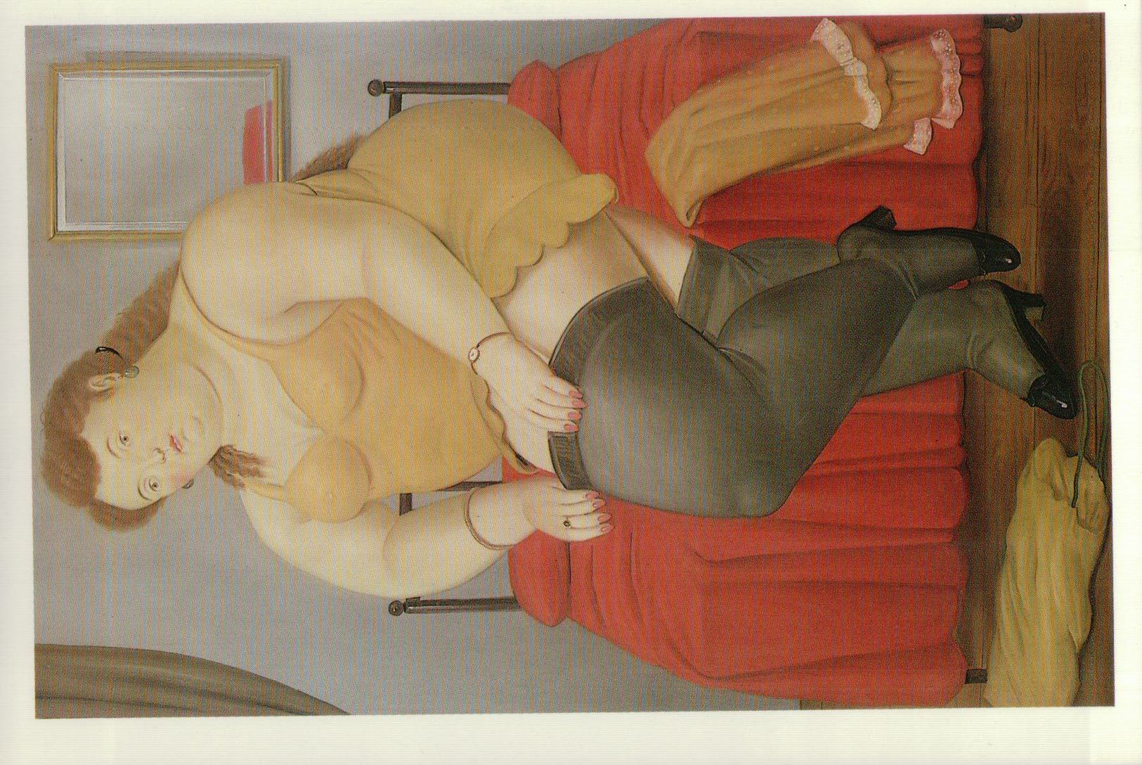 4840A   NU   BOTERO  NON  ECRITE - Paintings