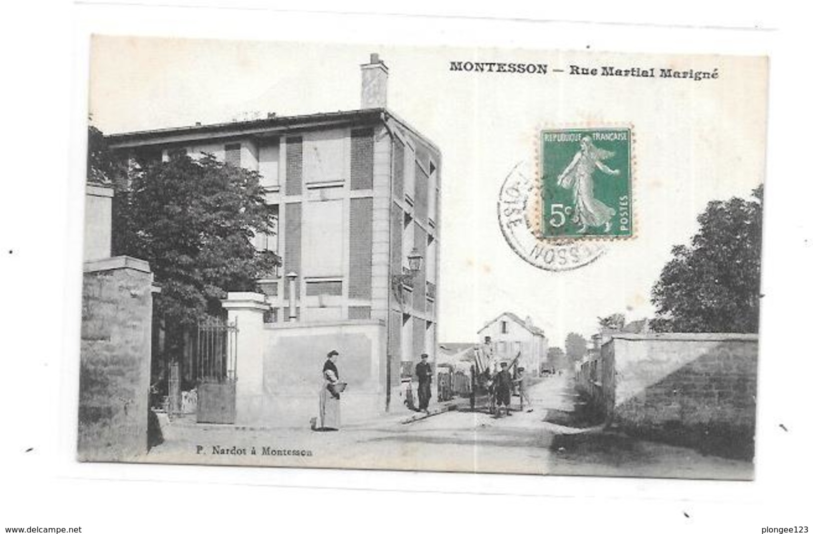 78 - MONTESSON : Rue Martial Marigné, - Montesson