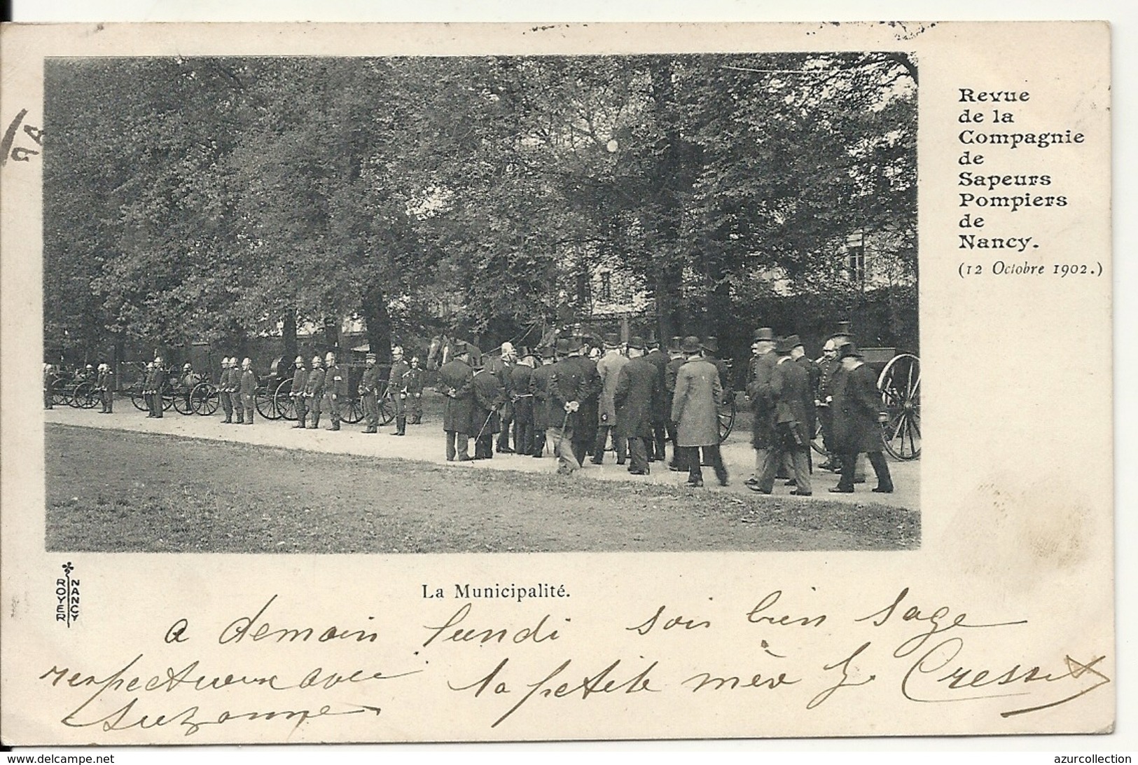 REVUE DE SAPEURS POMPIERS - Nancy