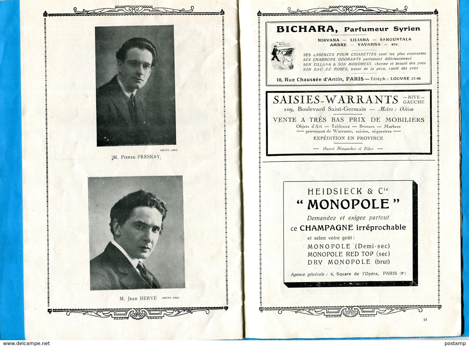 Livret Programme Comédie Française -1922-26 Pa220-+-135ges -photos Acteurs-et Publicités' D'époque - Programs