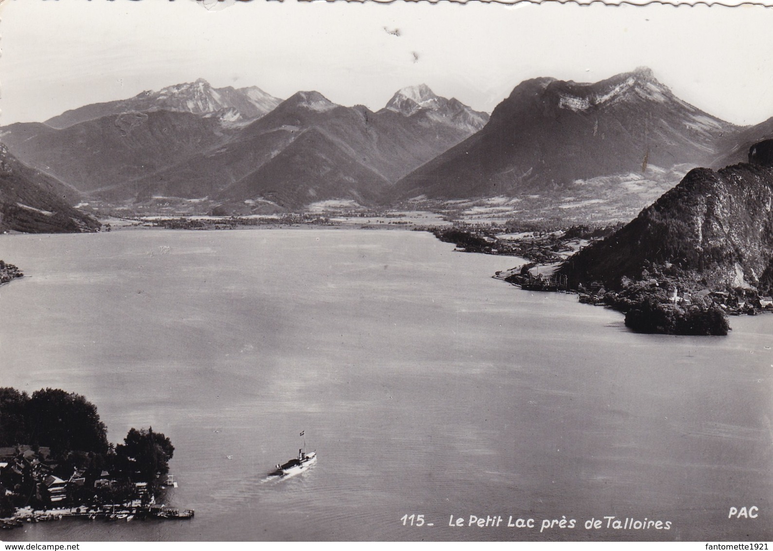 LE PETIT LAC PRES DE TALLOIRES (dil354) - Talloires