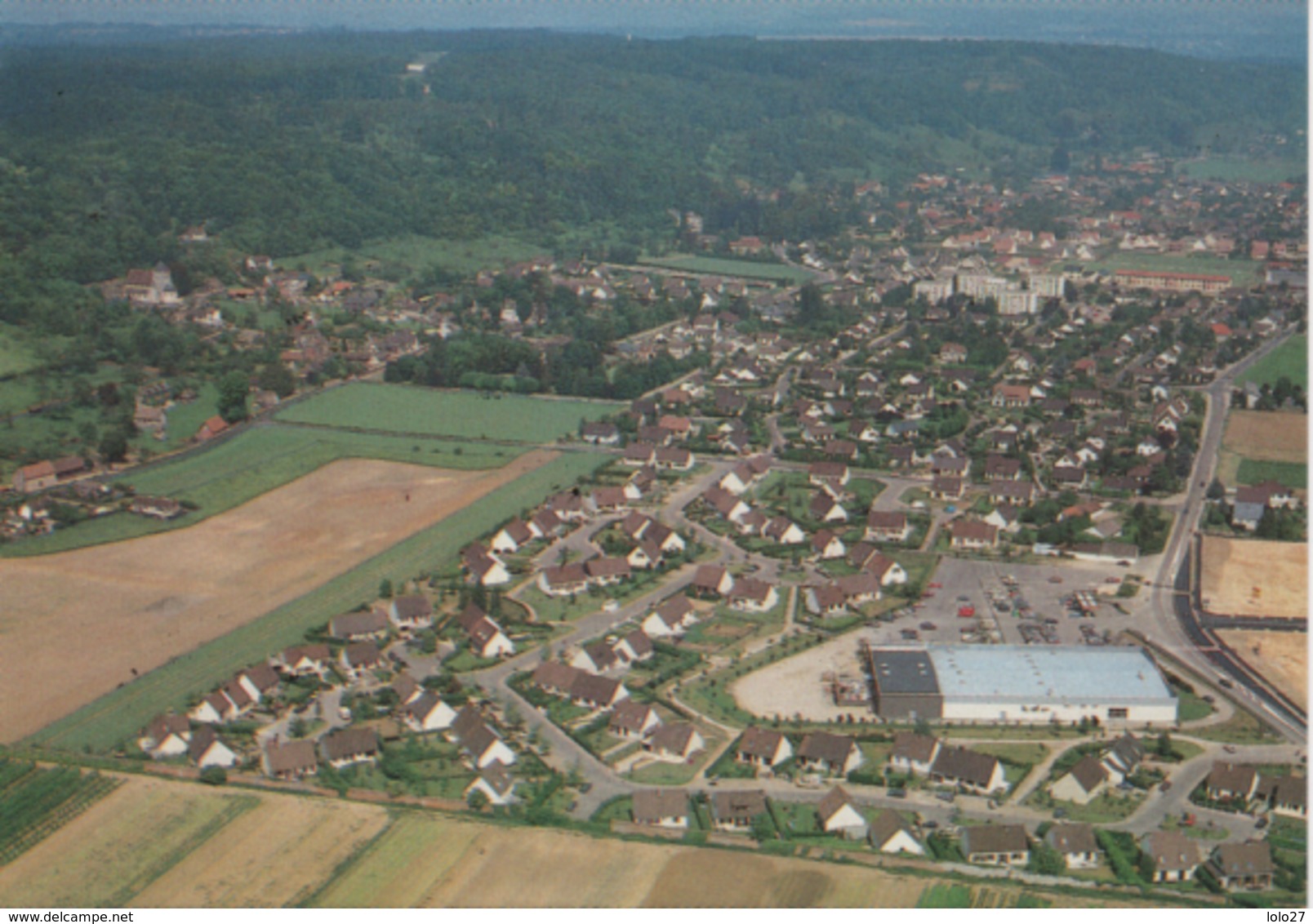 CPM Aubevoye Vue Aérienne Génerale - Aubevoye