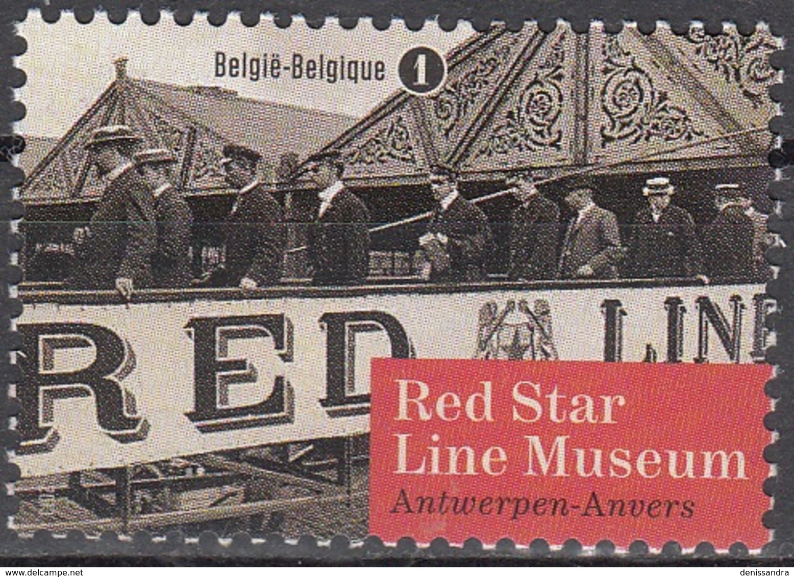Belgique 2013 COB 4377 Neuf ** Cote (2016) 1.50 Euro Musée Red Star Line Anvers - Ongebruikt