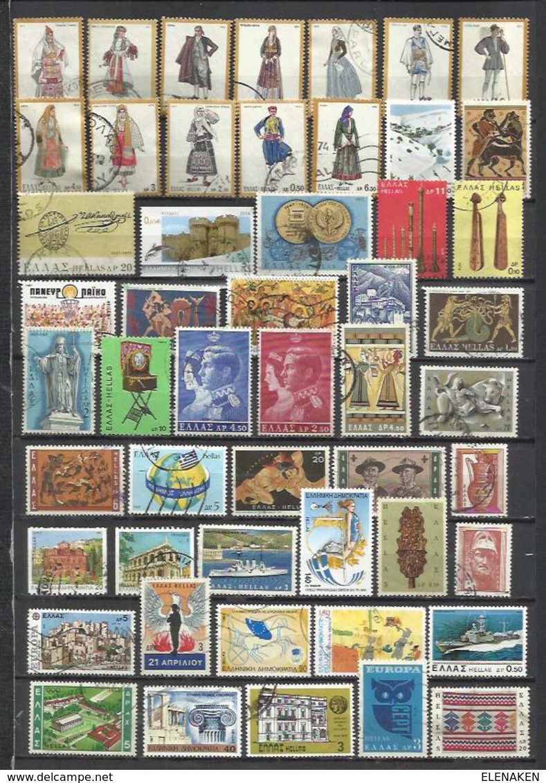 G518-LOTE SELLOS GRECIA SIN TASAR,SIN REPETIDOS,ESCASOS. -GREECE STAMPS LOT WITHOUT PRICING WITHOUT REPEATED. -GRIECHEN - Collections