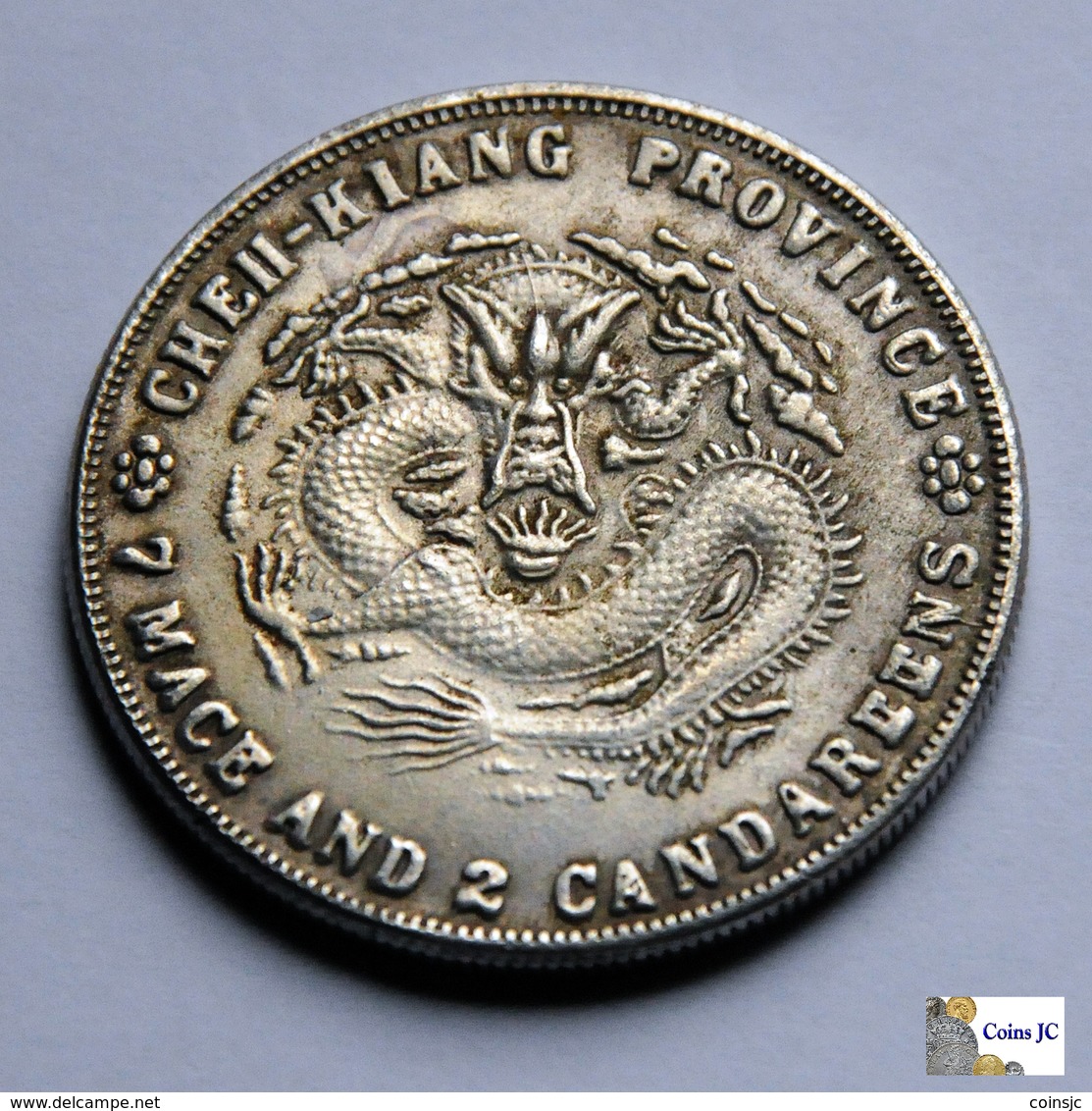China - Chekiang   Province - 1 Dollar - 1898/1899 - FALSE - Valse Munten