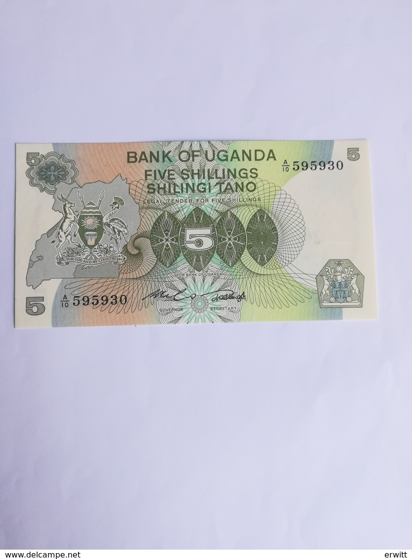 UGANDA 5 SHILLINGS - Uganda